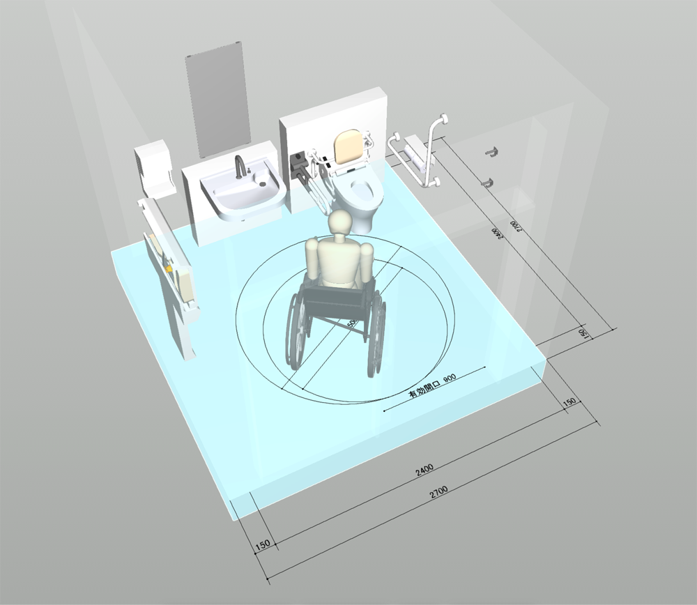 宮町まんなかトイレ 事例写真 2